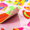 Nette reizende DIY Kinderaufkleber Tierliebes-Herz-Aufkleber-Art dekoratives Spielzeug-Geschenk für Album Tagebuch Scrapbooking Aufkleber